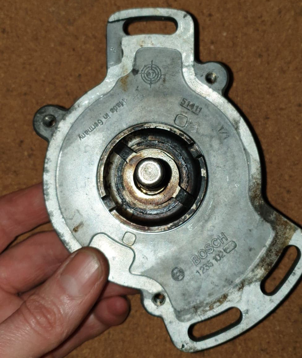 widok od strony wałka rozrządu