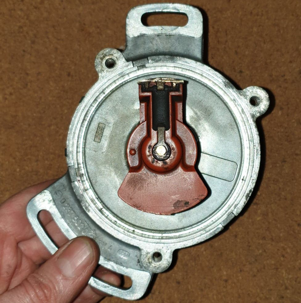 widok od strony palca